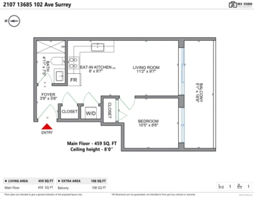 Loft / Bonus Room Photo of 2107 13685 102 Avenue, Surrey, BC