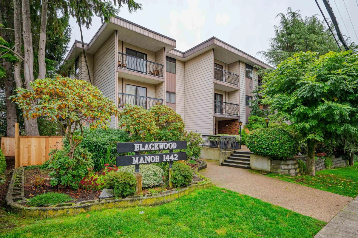Exterior Rear Photo of 114 1442 Blackwood Street, White Rock, BC