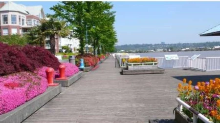 Backyard Photo of 1606 1045 Quayside Drive, New Westminster, BC