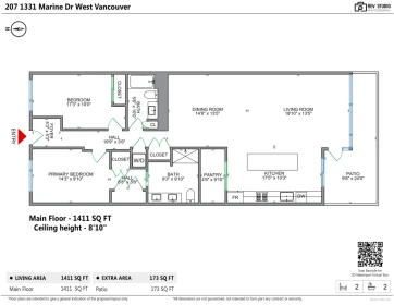 Community Amenities Photo (Clubhouse) of 207 1331 Marine Drive, West Vancouver, BC