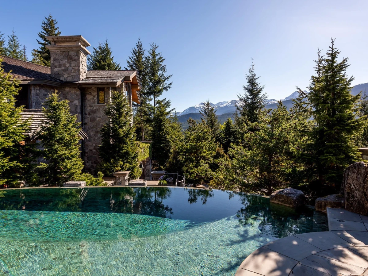 Exterior Rear Photo of 7469/73 Treetop Lane, Whistler, BC