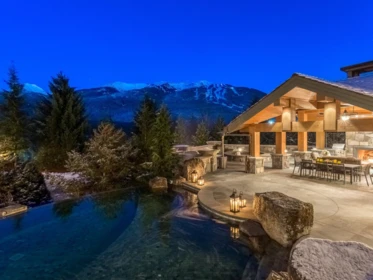 Backyard Photo of 7469/73 Treetop Lane, Whistler, BC