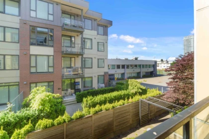 Outdoor Deck Photo of 221 5248 Grimmer Street, Burnaby, BC