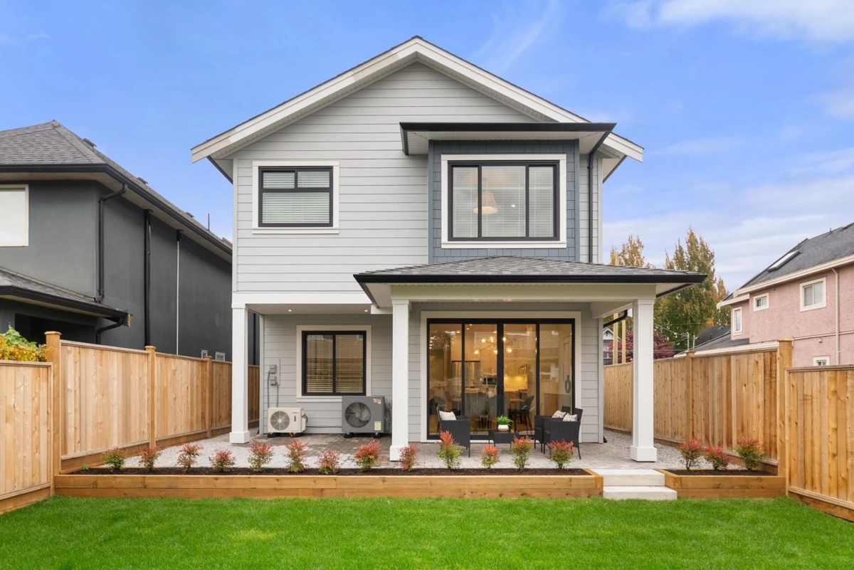Exterior Rear Photo of 4880 Garry Street, Richmond, BC