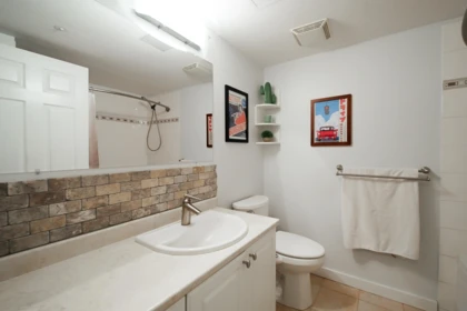Guest Bathroom Photo of 207 3085 Primrose Lane, Coquitlam, BC