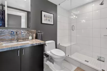 Aerial View of 702 1205 W Hastings Street, Vancouver, BC