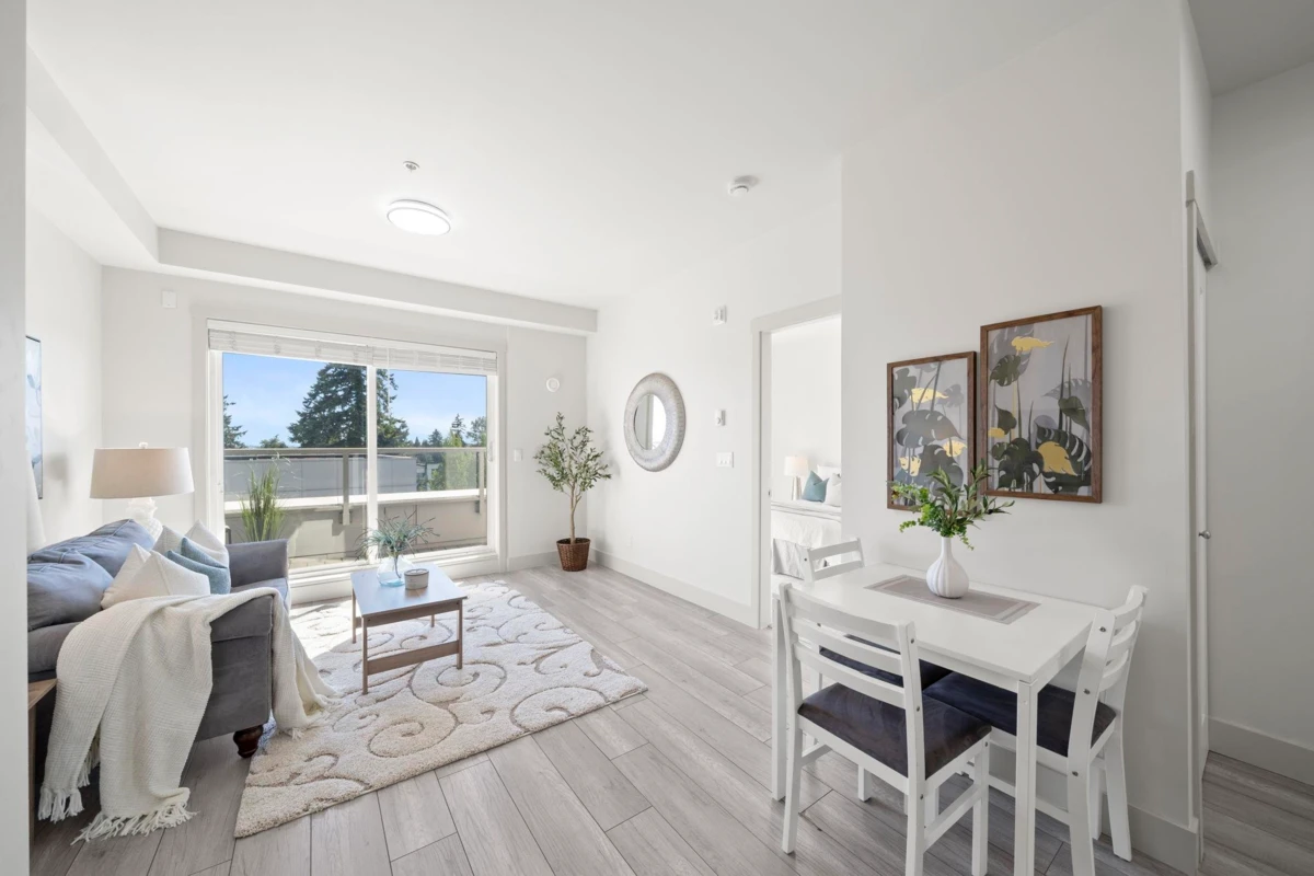 Dining Area Photo of 502 13978 Fraser Highway, Surrey, BC