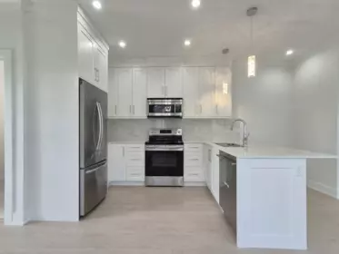 Kitchen Island Photo of 110 8233 Williams Road, Richmond, BC