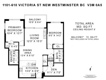 Playground / Recreational Area Near 1101 610 Victoria Street, New Westminster, BC