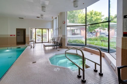 Swimming Pool Photo of 1101 610 Victoria Street, New Westminster, BC