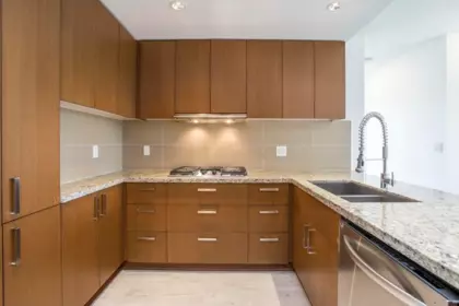 Kitchen Island Photo of 702 1155 The High Street, Coquitlam, BC