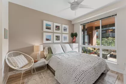 Primary Bedroom Photo of 312 733 W 3rd Street, North Vancouver, BC