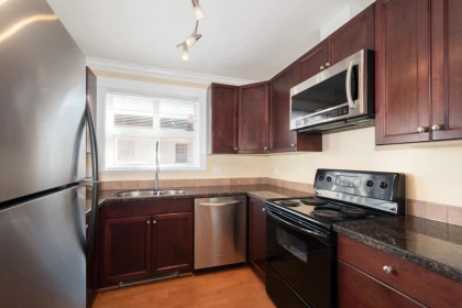 Kitchen Island Photo of 304 152 E 12th Street, North Vancouver, BC