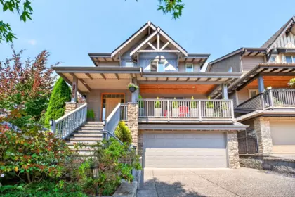 Aerial View of 3401 Horizon Drive, Coquitlam, BC
