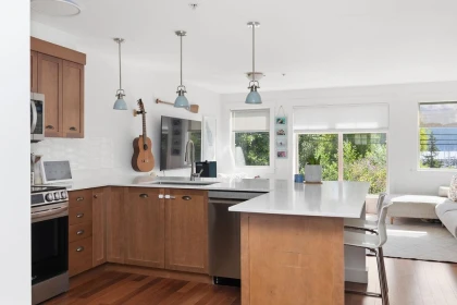 Kitchen Photo of 201 414 Gower Point Road, Gibsons, BC