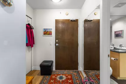 Entry Foyer Photo of 205 175 W 1st Street, North Vancouver, BC