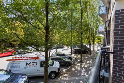 Outdoor Deck Photo of 205 175 W 1st Street, North Vancouver, BC