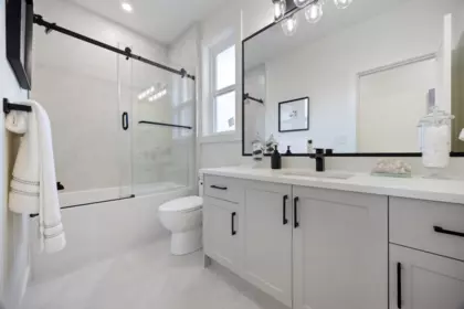 Aerial View of 7028 205 Street, Langley, BC
