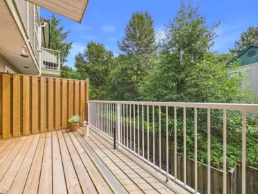 Backyard Photo of 18 1318 Brunette Avenue, Coquitlam, BC