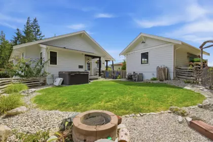 Backyard Photo of 9336 Jorgensen Place, Halfmoon Bay, BC
