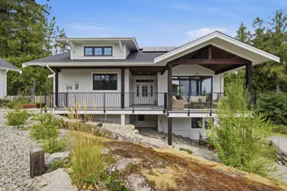 Front Yard Photo of 9336 Jorgensen Place, Halfmoon Bay, BC