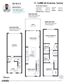 Powder Room Photo of 11 16488 64 Avenue, Surrey, BC