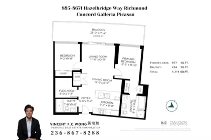 Loft / Bonus Room Photo of 895 8671 Hazelbridge Way, Richmond, BC