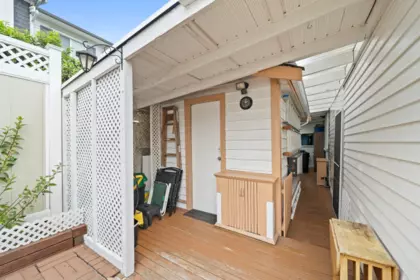 Backyard Photo of 6 8078 King George Boulevard, Surrey, BC