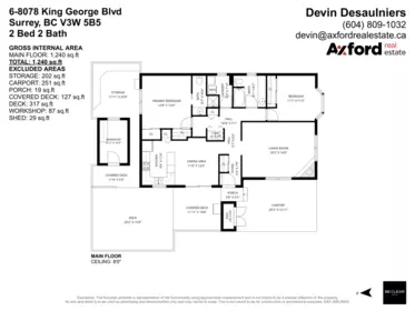 Swimming Pool Photo of 6 8078 King George Boulevard, Surrey, BC
