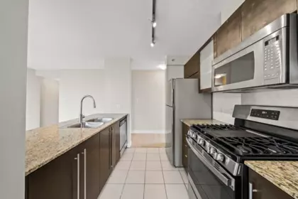 Kitchen Photo of 1003 7555 Alderbridge Way, Richmond, BC