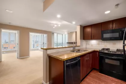Family Room Photo of 1703 120 Milross Avenue, Vancouver, BC