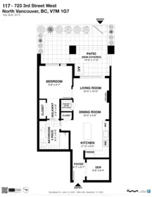 Street View Photo of 117 723 W 3rd Street, North Vancouver, BC