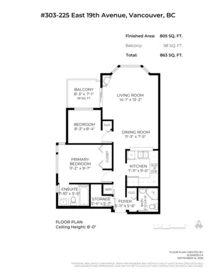 Garage Interior Photo of 303 225 E 19th Avenue, Vancouver, BC