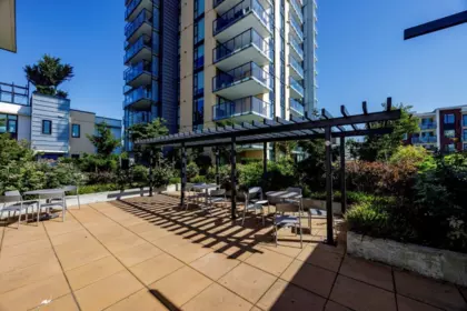 Aerial View of 2506 1401 Hunter Street, North Vancouver, BC