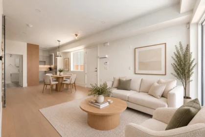 Family Room Photo of 101 1837 E Georgia Street, Vancouver, BC