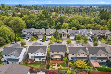 Aerial View of 10758 Beecham Place, Maple Ridge, BC