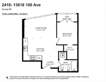 Loft / Bonus Room Photo of 2410 13618 100 Avenue, Surrey, BC