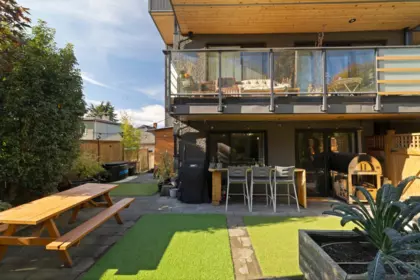 Exterior Rear Photo of 214 2336 Wall Street, Vancouver, BC