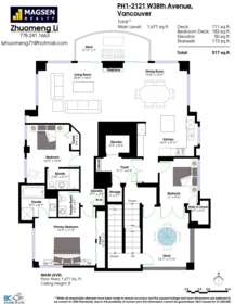 PH1 2121 W 38th Avenue, Vancouver, BC