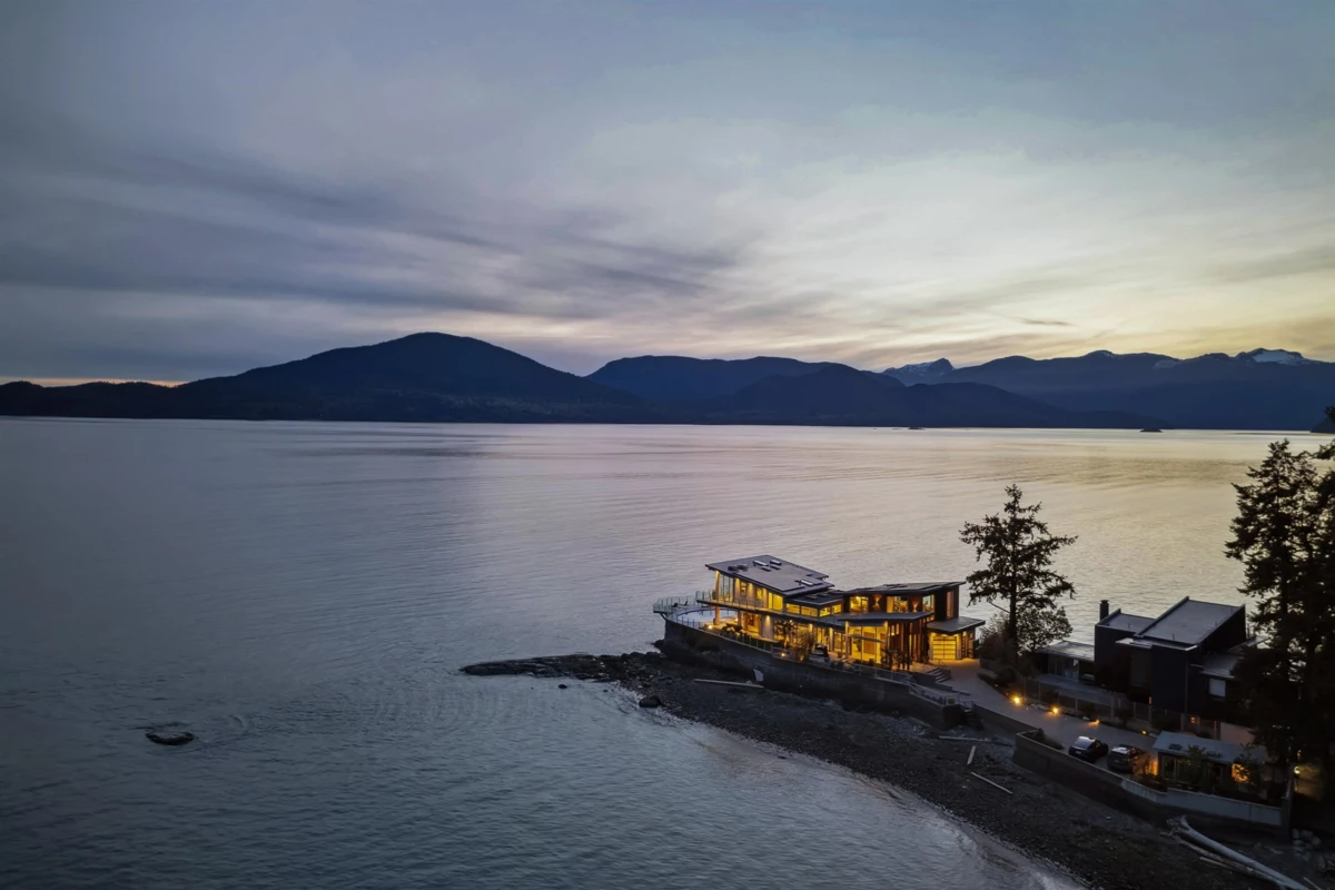 Exterior Front Photo of 15 Brunswick Beach Road, Lions Bay, BC