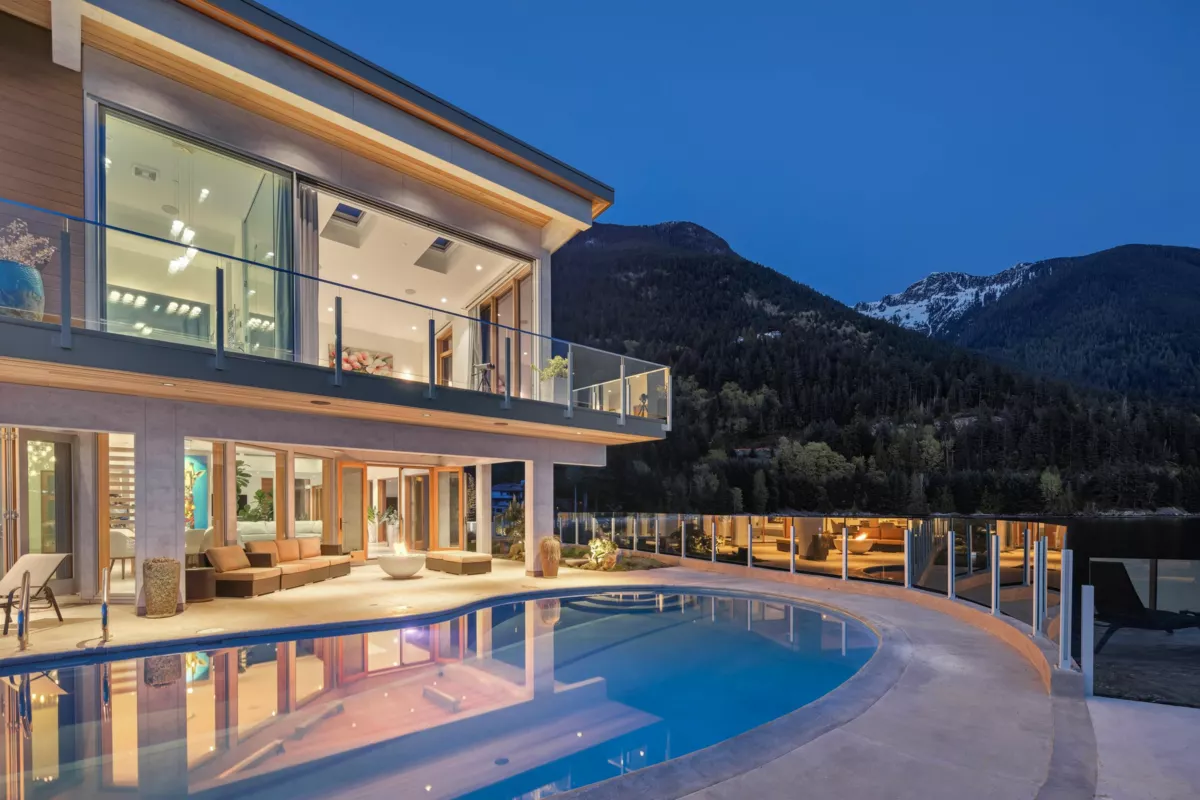 Family Room Photo of 15 Brunswick Beach Road, Lions Bay, BC