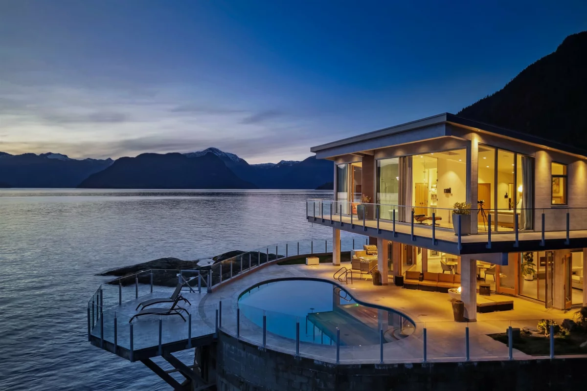 Swimming Pool Photo of 15 Brunswick Beach Road, Lions Bay, BC