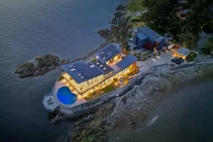 Swimming Pool Photo of 15 Brunswick Beach Road, Lions Bay, BC
