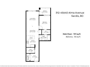 312 45640 Alma Avenue, Chilliwack, BC, Chilliwack — Apartment/Condo for sale