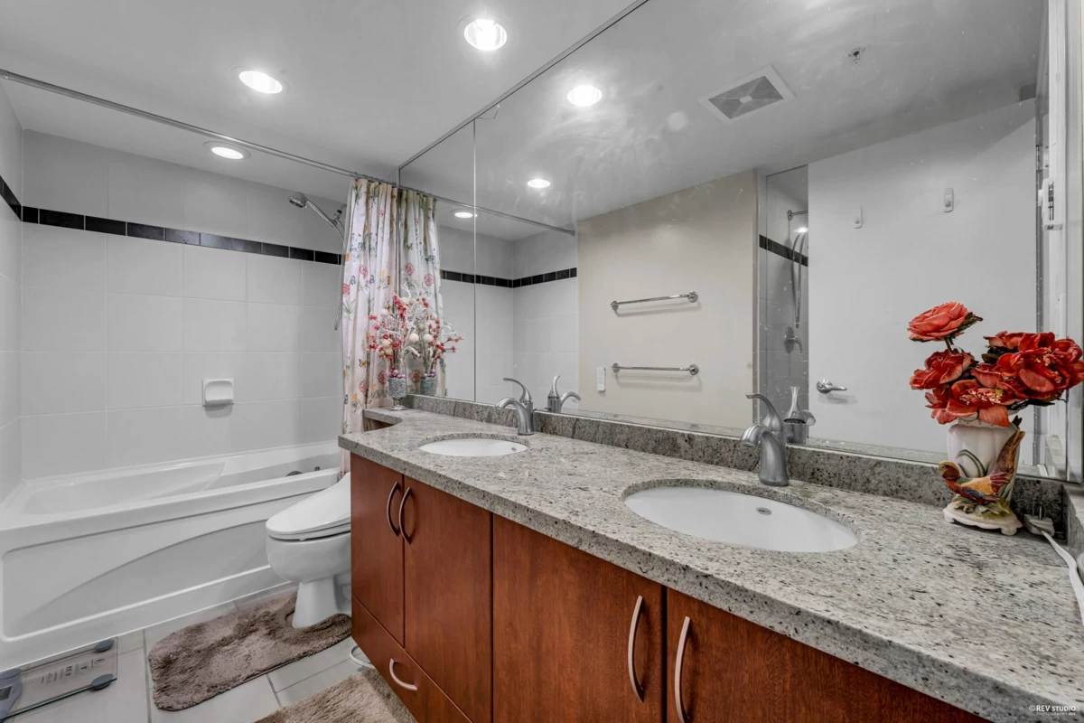 Powder Room Photo of PH5 7178 Collier Street, Burnaby, BC
