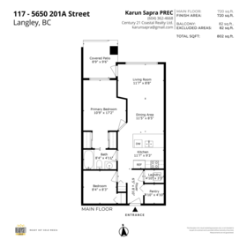 Outdoor Patio Photo of 117 5650 201a Street, Langley, BC