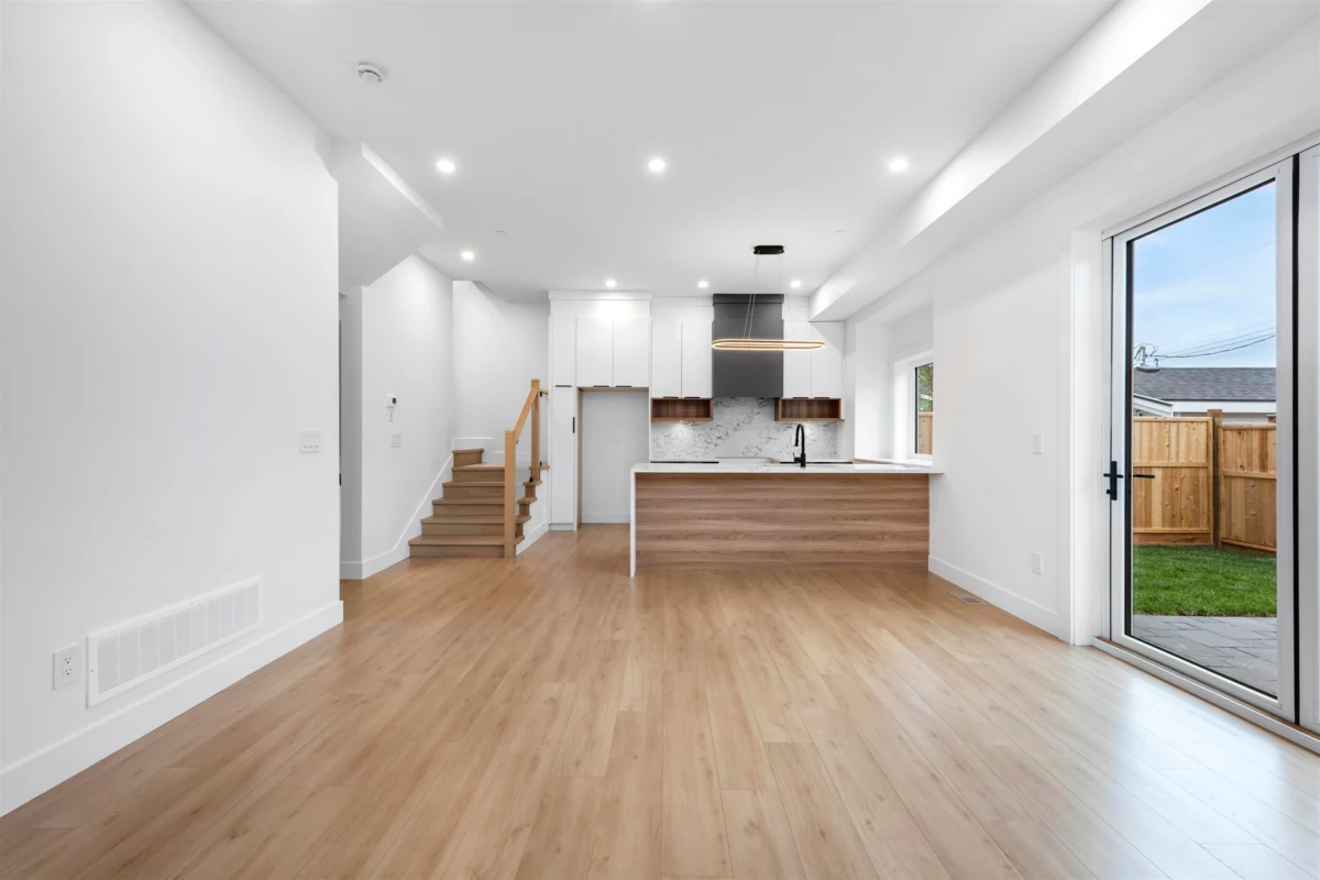 Exterior Rear Photo of 2 1160 Rossland Street, Vancouver, BC