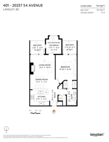 401 20237 54 Avenue, Langley, BC, Langley — Apartment/Condo for sale