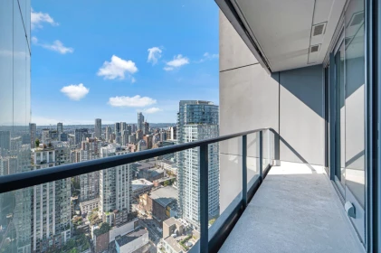 Outdoor Deck Photo of 4201 777 Richards Street, Vancouver, BC