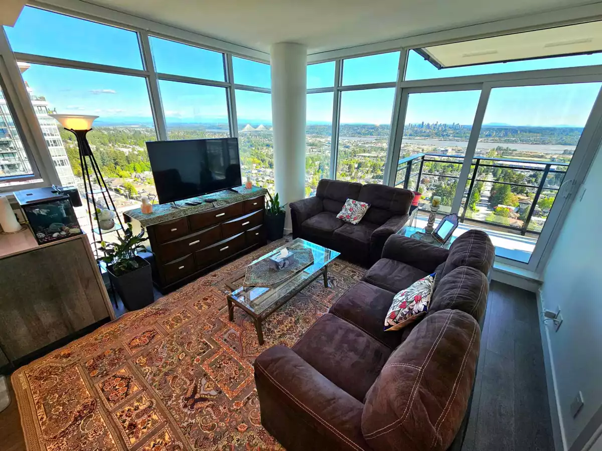 Exterior Rear Photo of 2102 505 Nelson Street, Coquitlam, BC